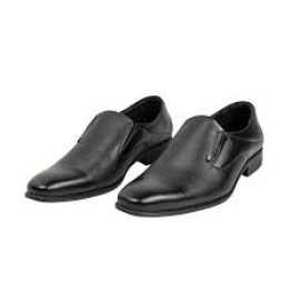 Vibrant Black Classic Men's Leather Formal Shoes | Vibrant® Elegant Dress Shoes